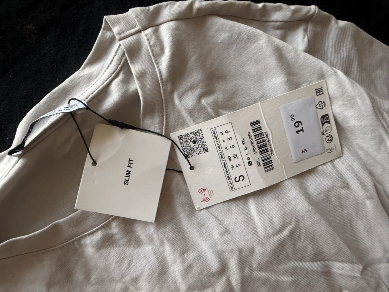 ZARA Slim Fit T-Shirt - Size S - photo 2