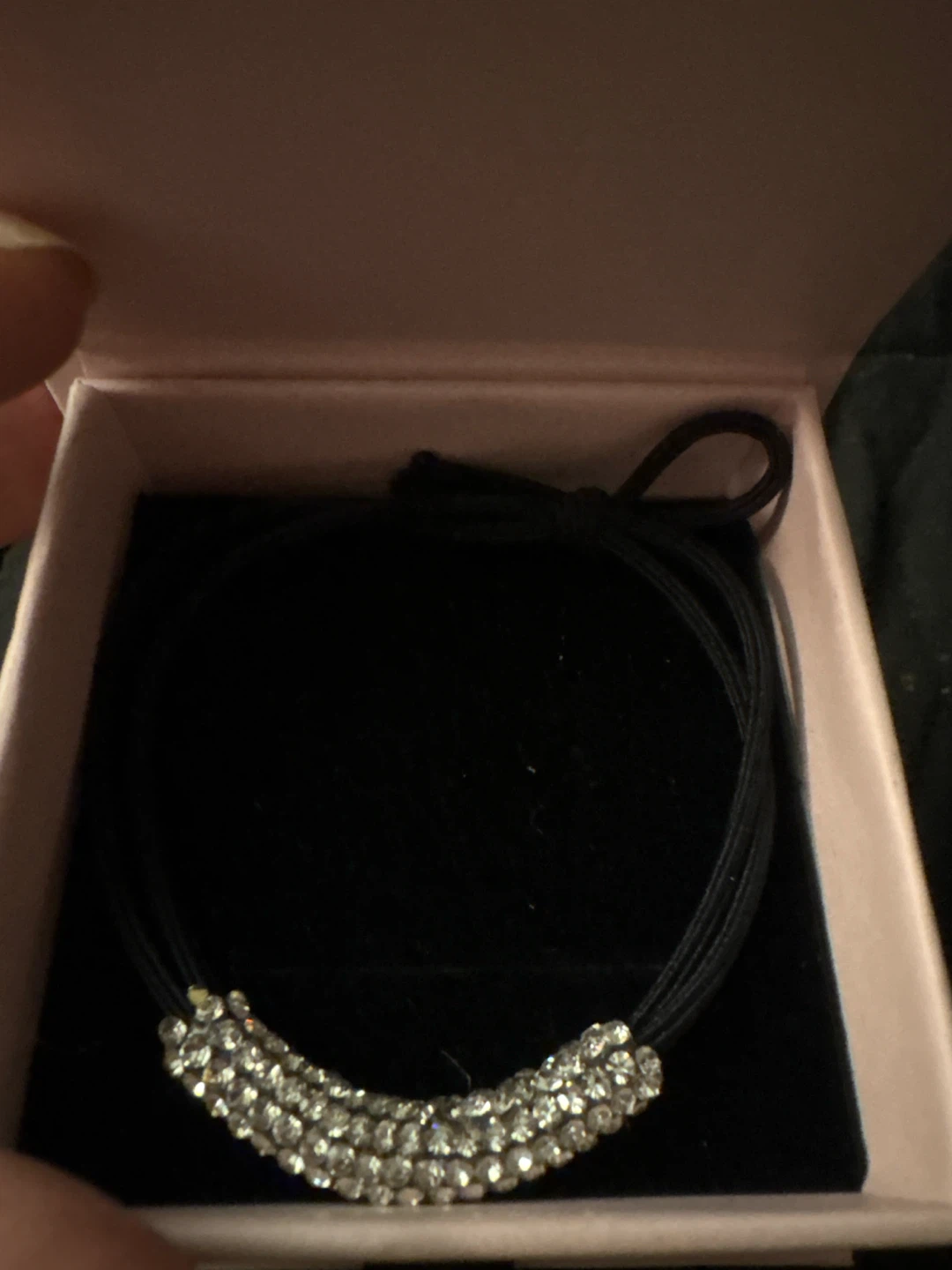 Finesse Atelier Swarovski crystal Hair Tie