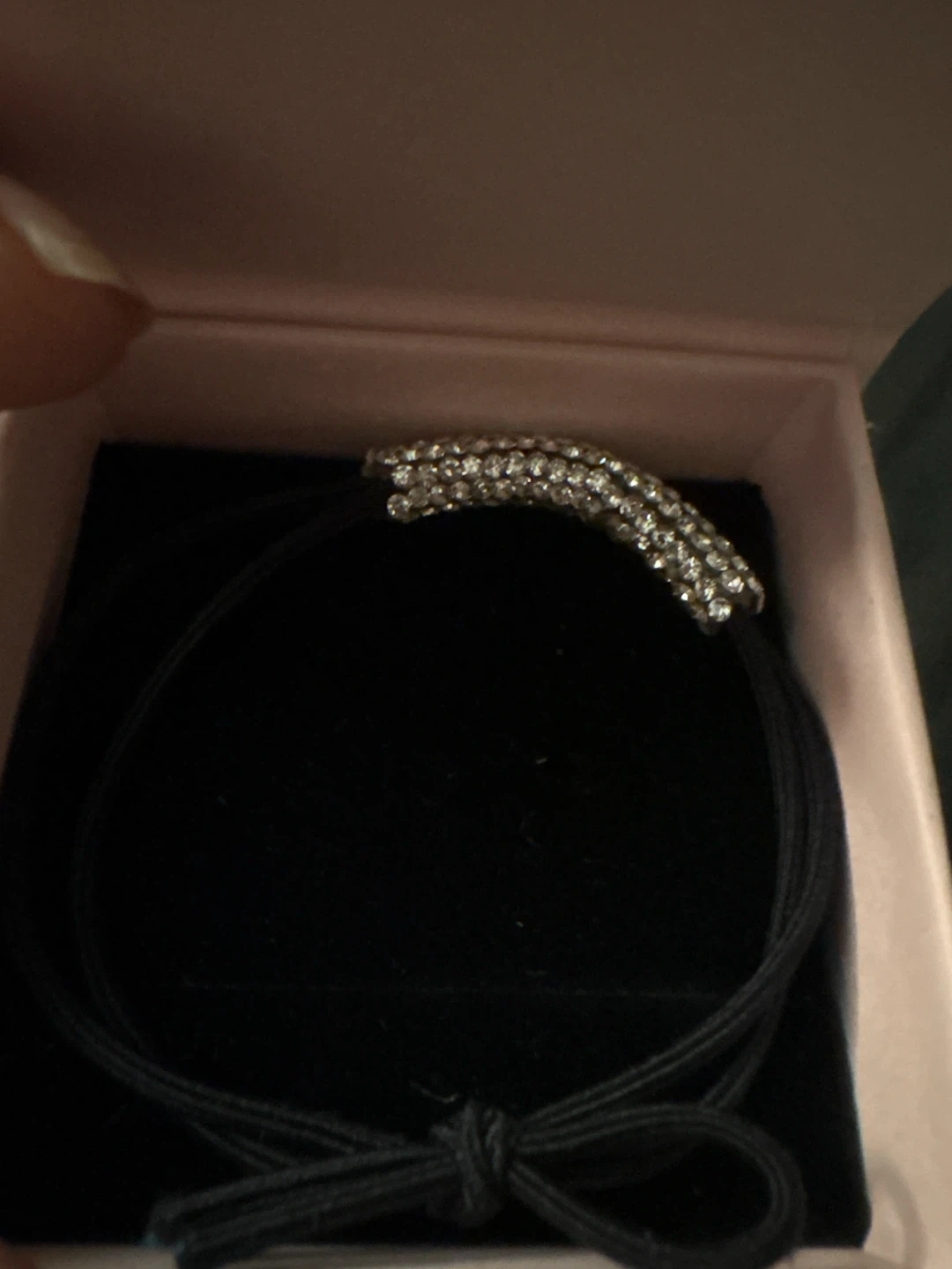 Finesse Atelier Swarovski crystal Hair Tie - photo 4