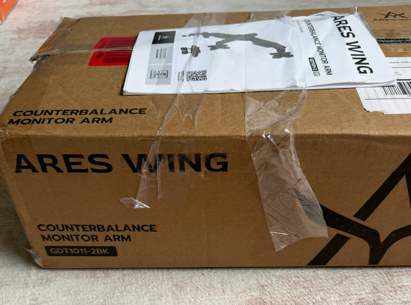 Ares Wing Counterbalance Monitor Arm GDT1011-2 V1