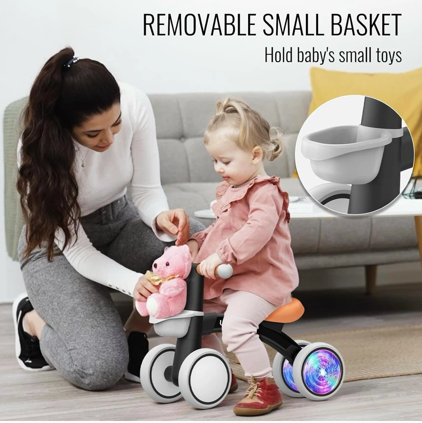 New Baby Balance Bike With Light Up Wheels - photo 4