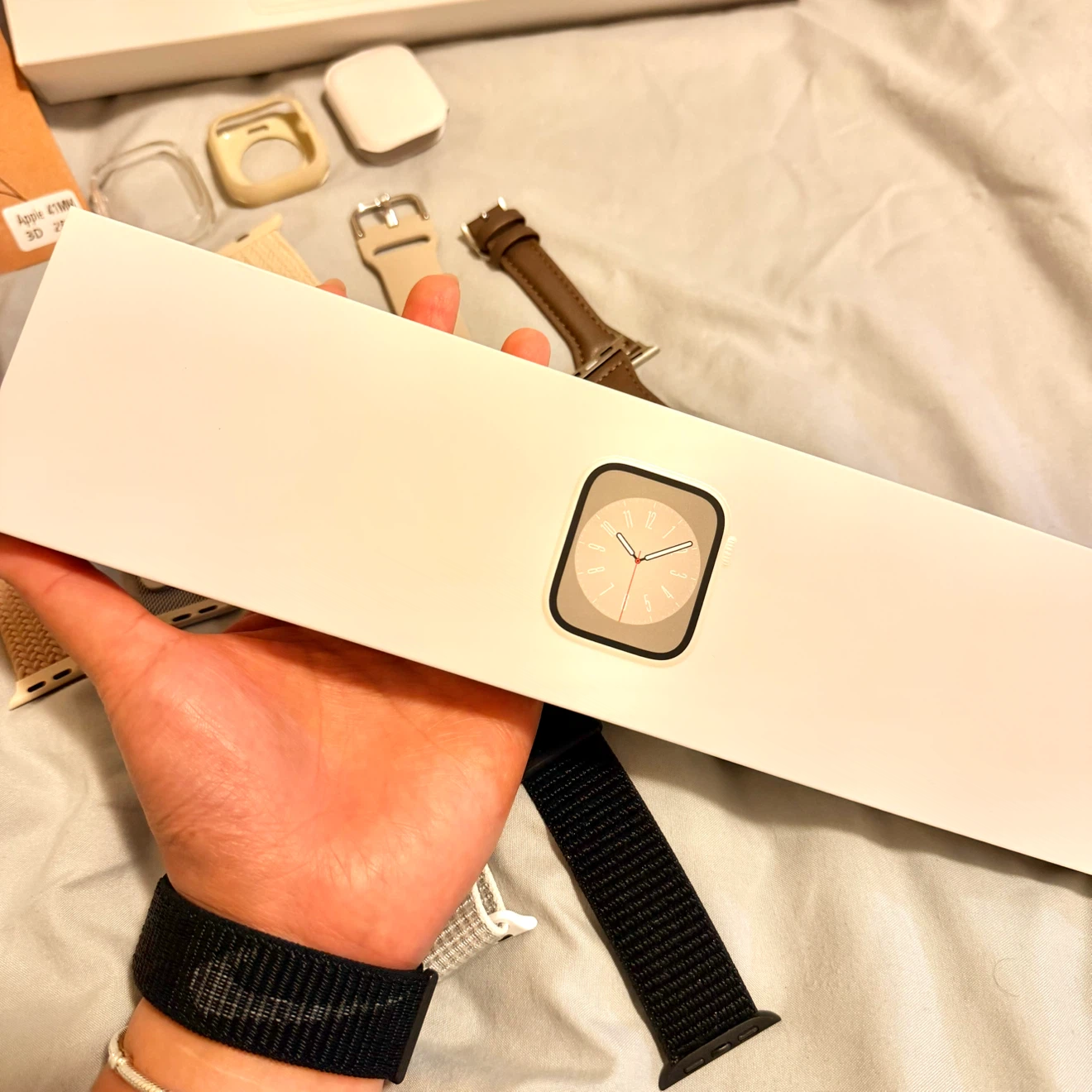 Apple Watch Series 8 41mm Starlight Aluminum GPS - photo 3