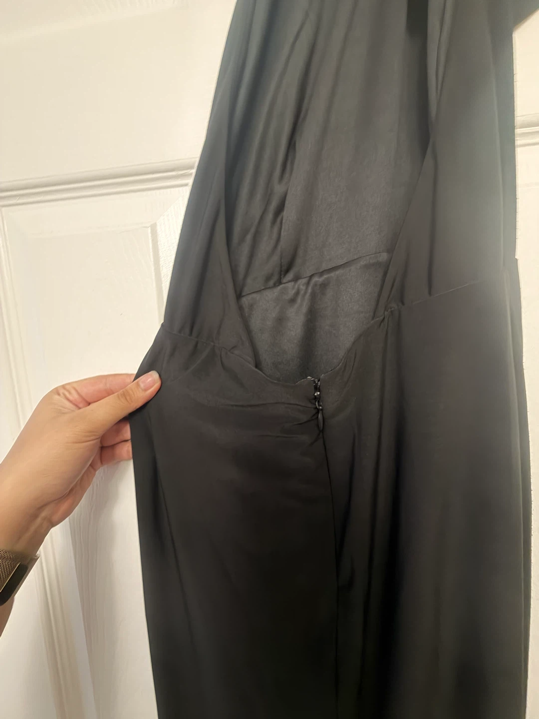 Black Halter Neck Maxi Dress - photo 2