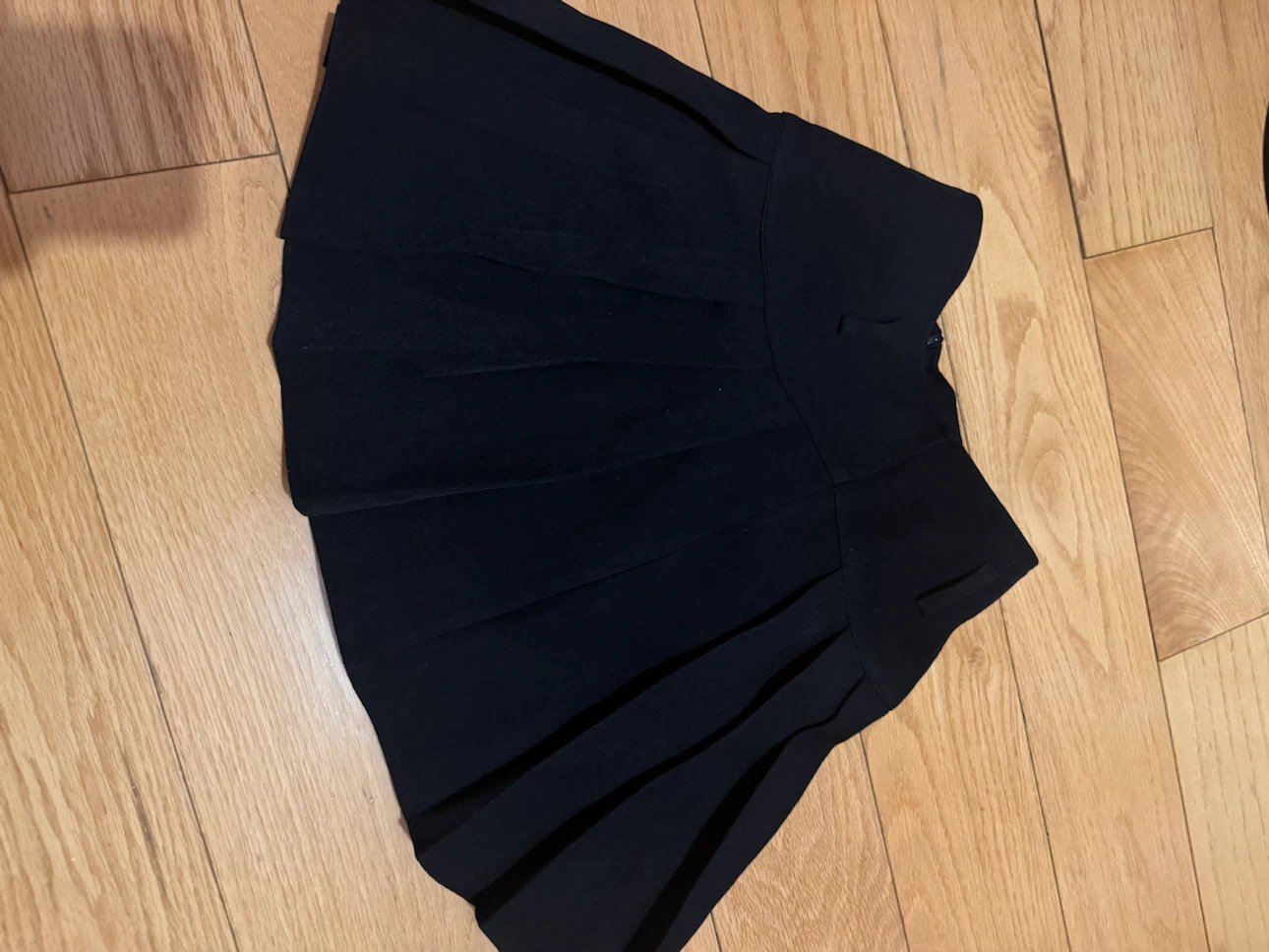 Black Pleated Skirt - Size S - photo 3