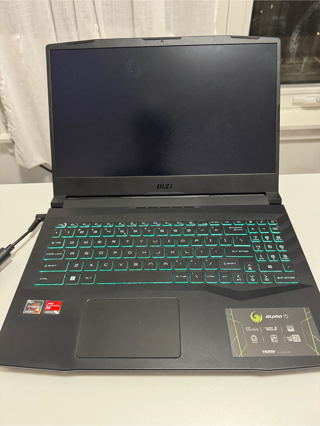 MSI Alpha 15 Gaming Laptop - photo 2