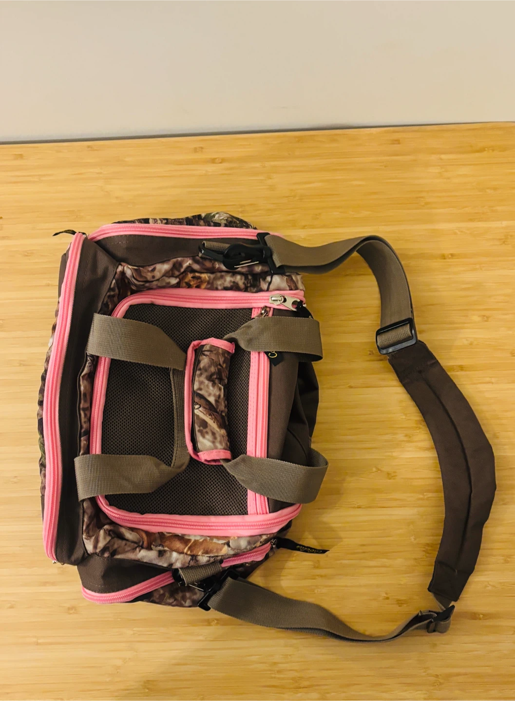 Cabela's Pink Camo Mini Duffel Bag
