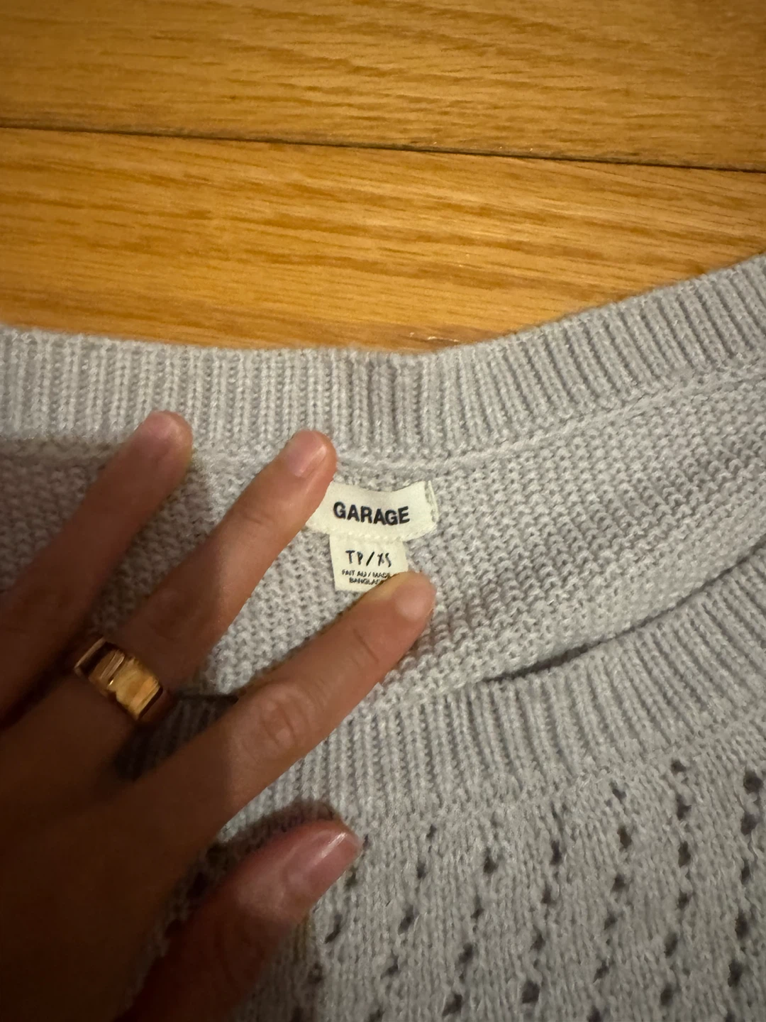 Garage Light Blue Sweater - XS - photo 2