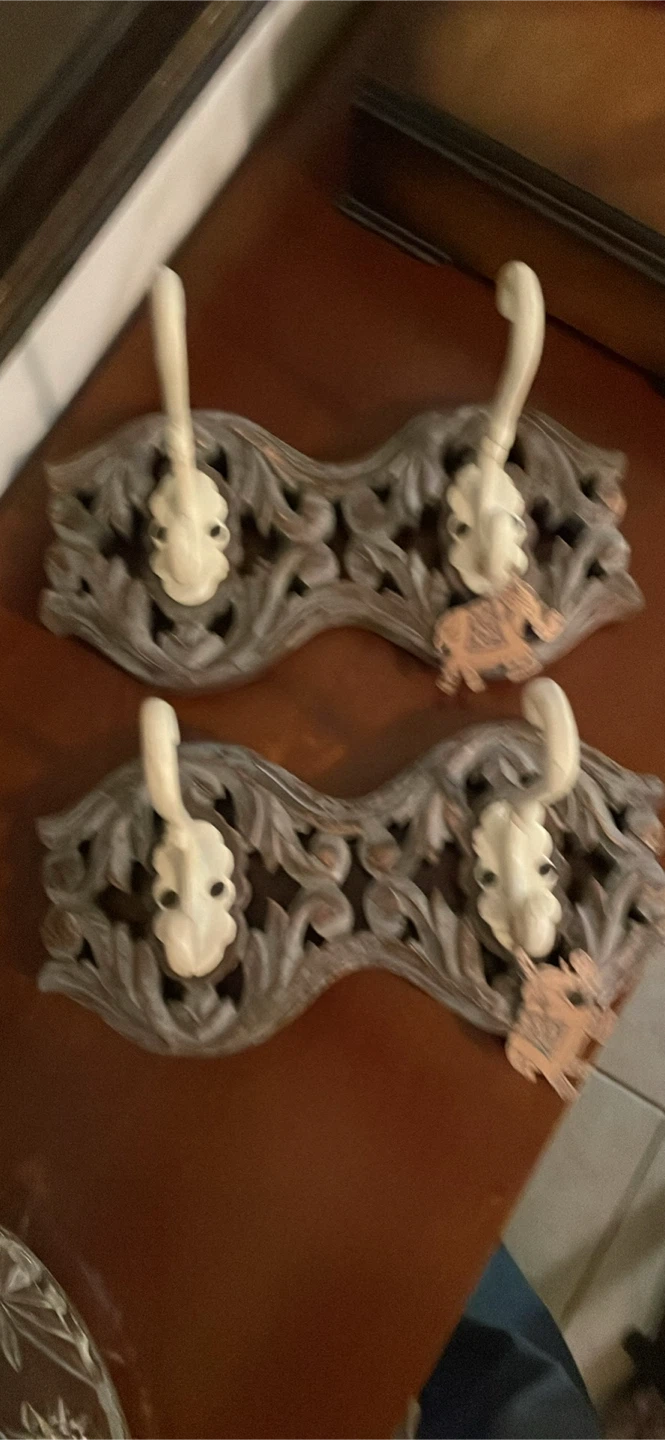 Decorative Wall Hooks - Set of 2