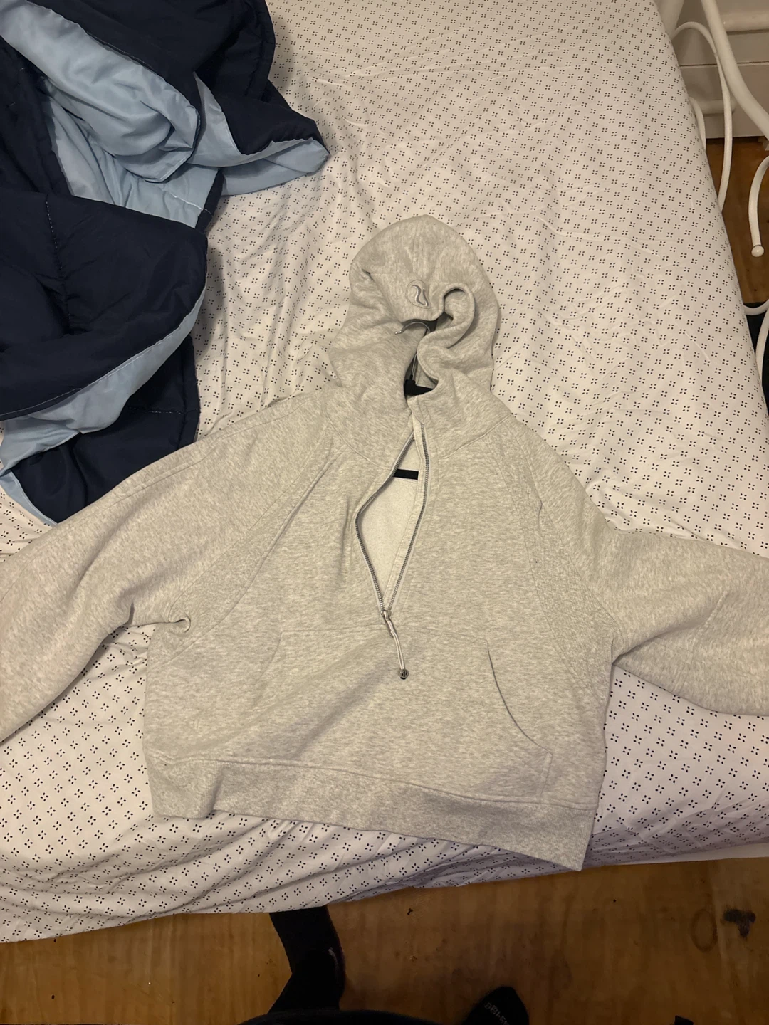 Lululemon Grey Half-Zip Hoodie
