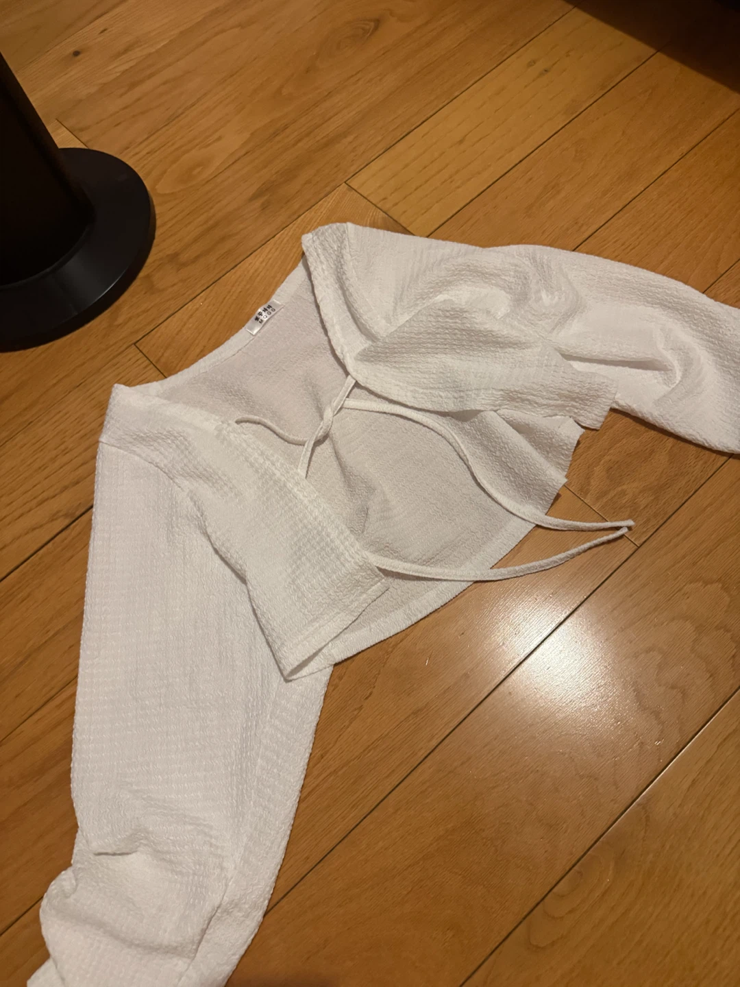 White Bolero Shrug Cardigan