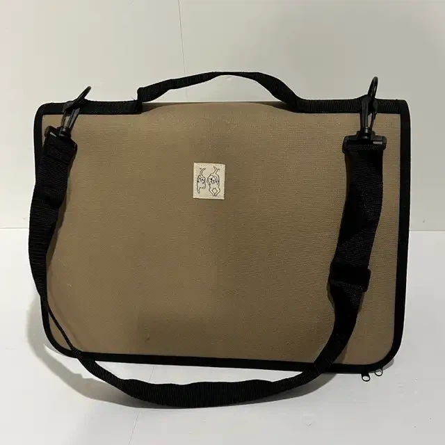 Tan Pet Carrier Bag with Mesh Window