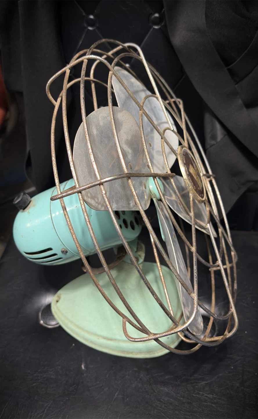 Vintage Mid Century  Sears fan - AS IS / Cut Cord