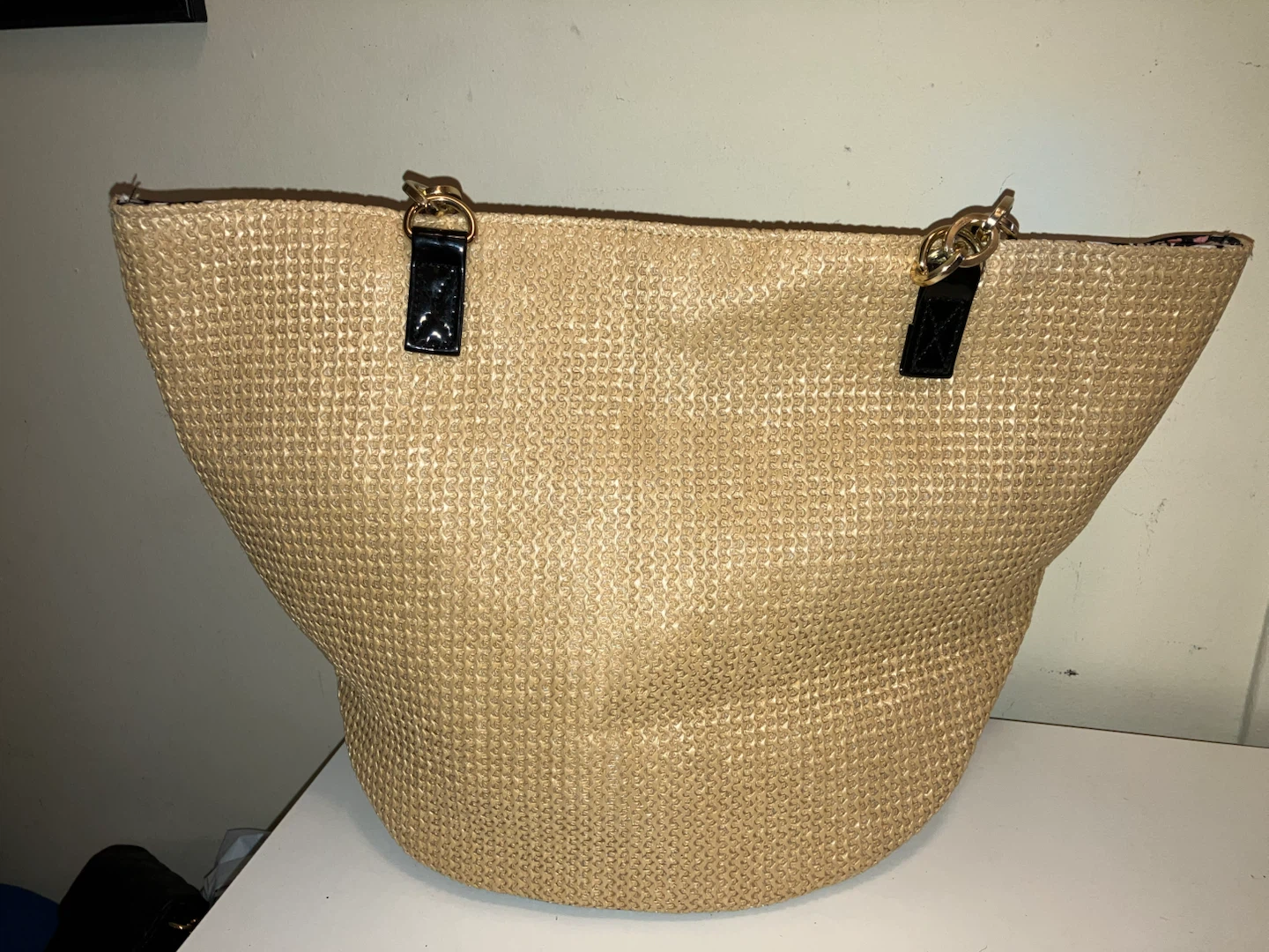 Avon Signature Collection Straw Tote Bag - photo 2