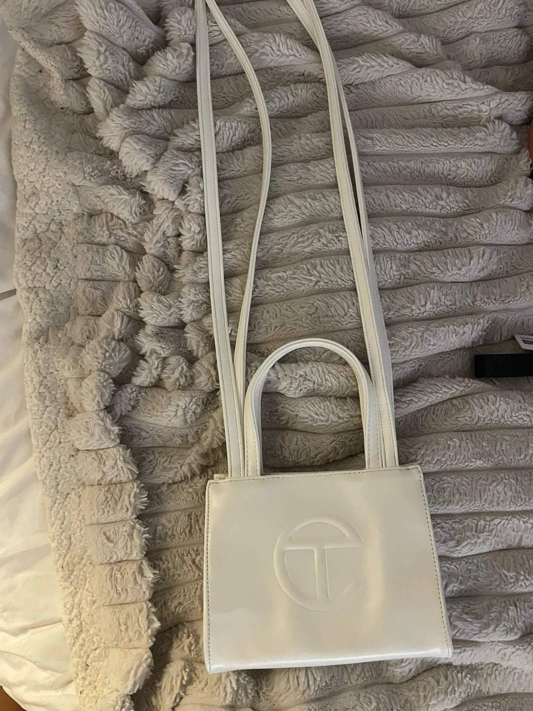 Telfar White Bag
