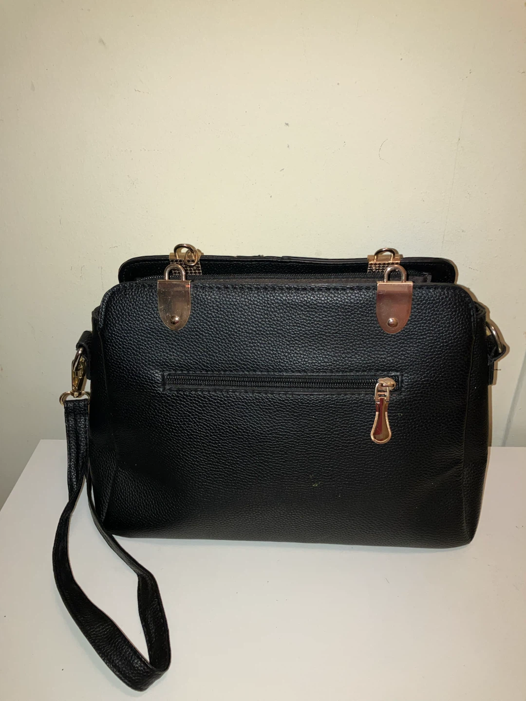 Colour Block Satchel Handbag - photo 3
