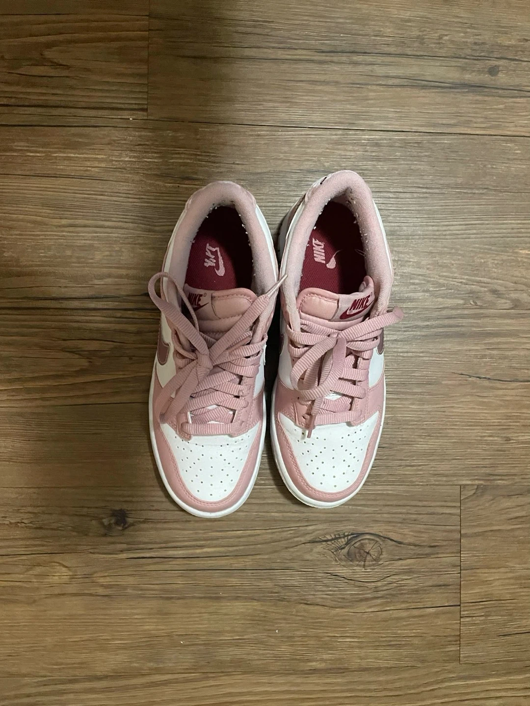 Nike Dunk Low Pink White Sneakers
