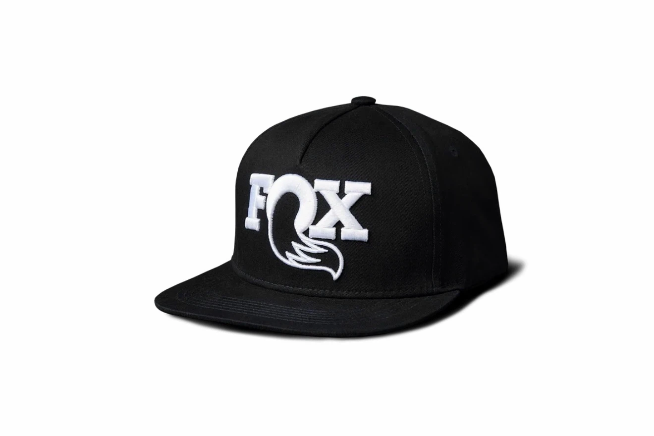 Fox Racing Black Snapback Hat