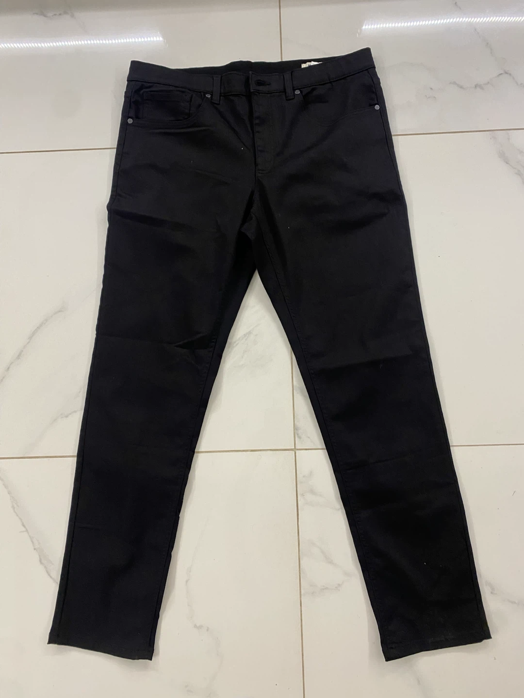 New mens RW&CO. Black Slim Fit Jeans - Size 36x34 - photo 3