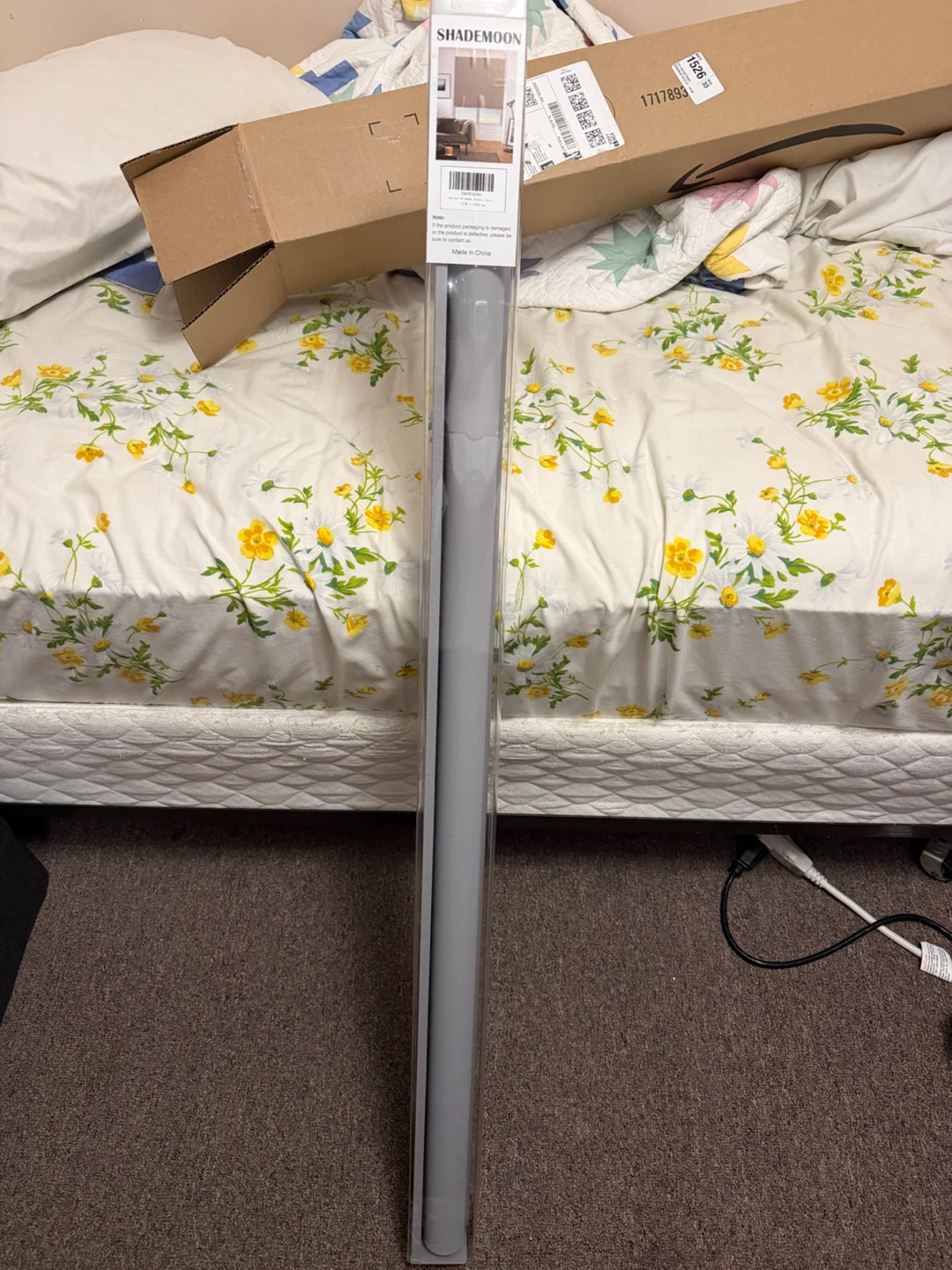 SHADEMOON Roller Window Shade - Grey 112W x 183H cm - photo 2