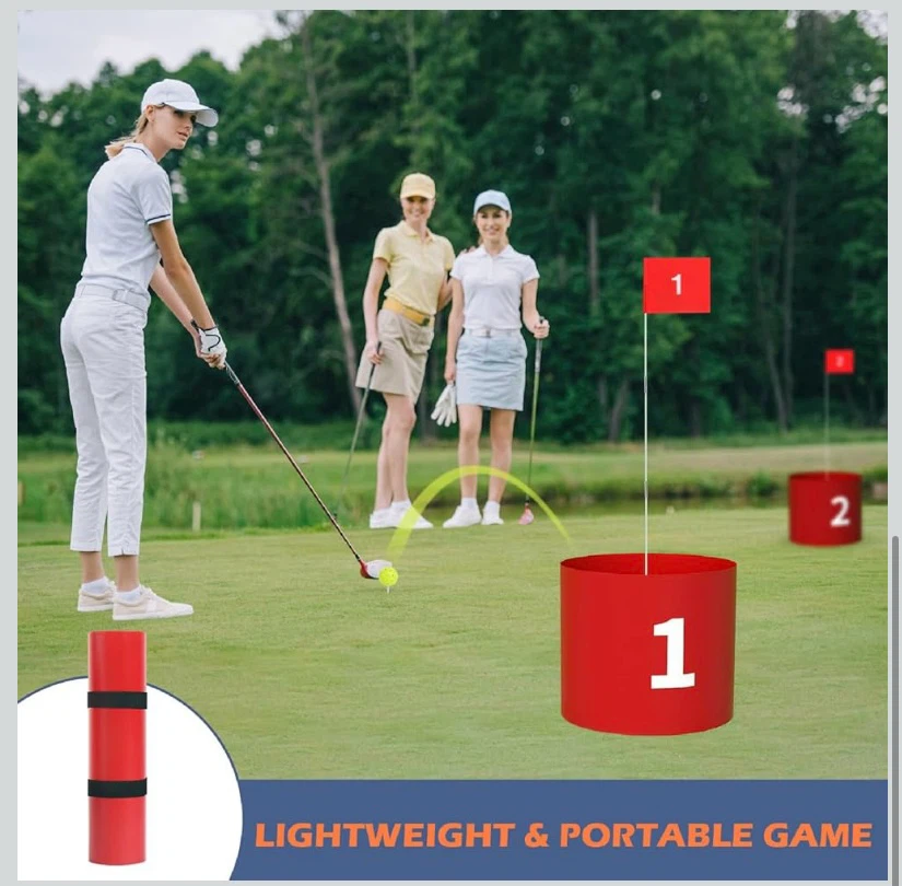 New Portable Bucket Golf 9 Holes Disk Golf - photo 3
