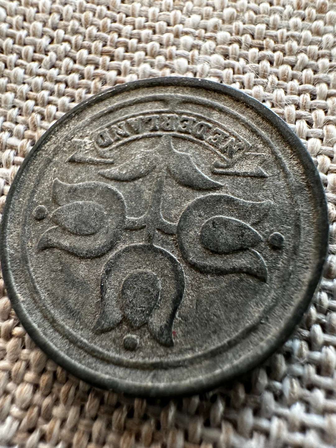 Old Netherland Coin - 1942
