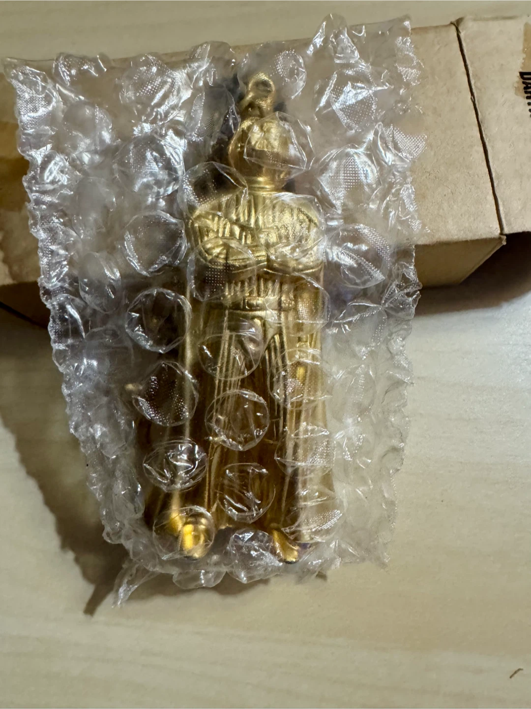 Star Wars Vader,Yoda and trooper Keychain - Gold Tone Finish - photo 4