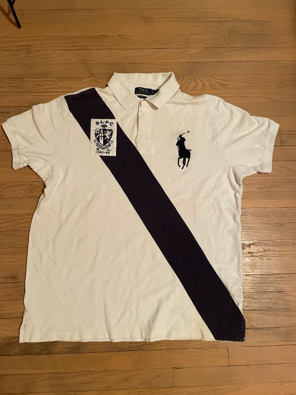 Polo Ralph Lauren Custom Fit White Polo Shirt XL