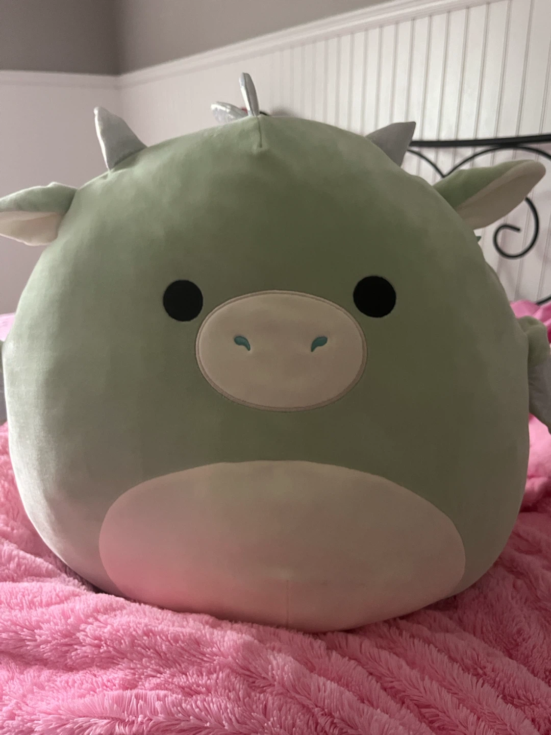 16 Inch Drew Light Green Dragon Plush Toy (NWT)