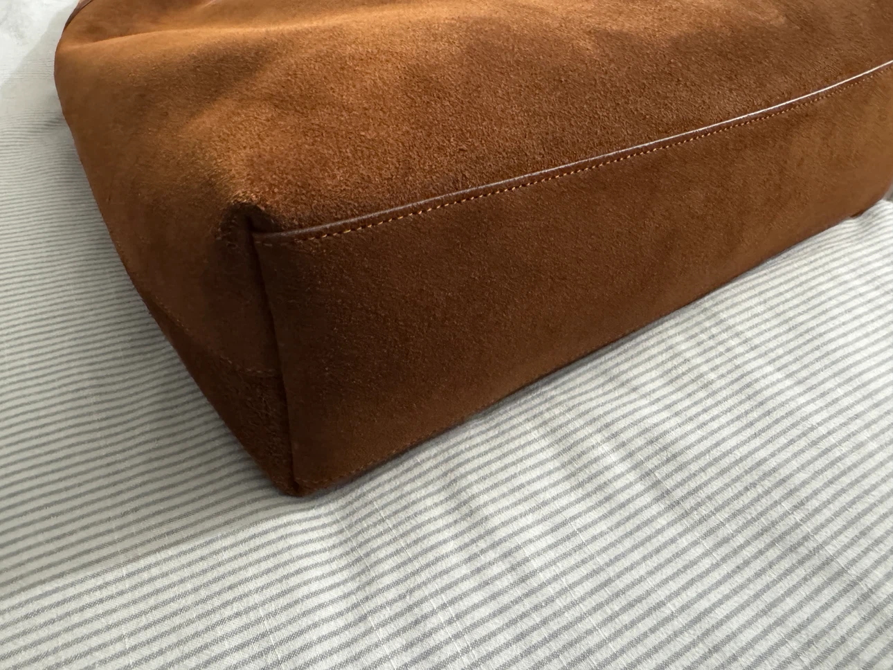 Coach Suede Hobo Bag - Brown - photo 3