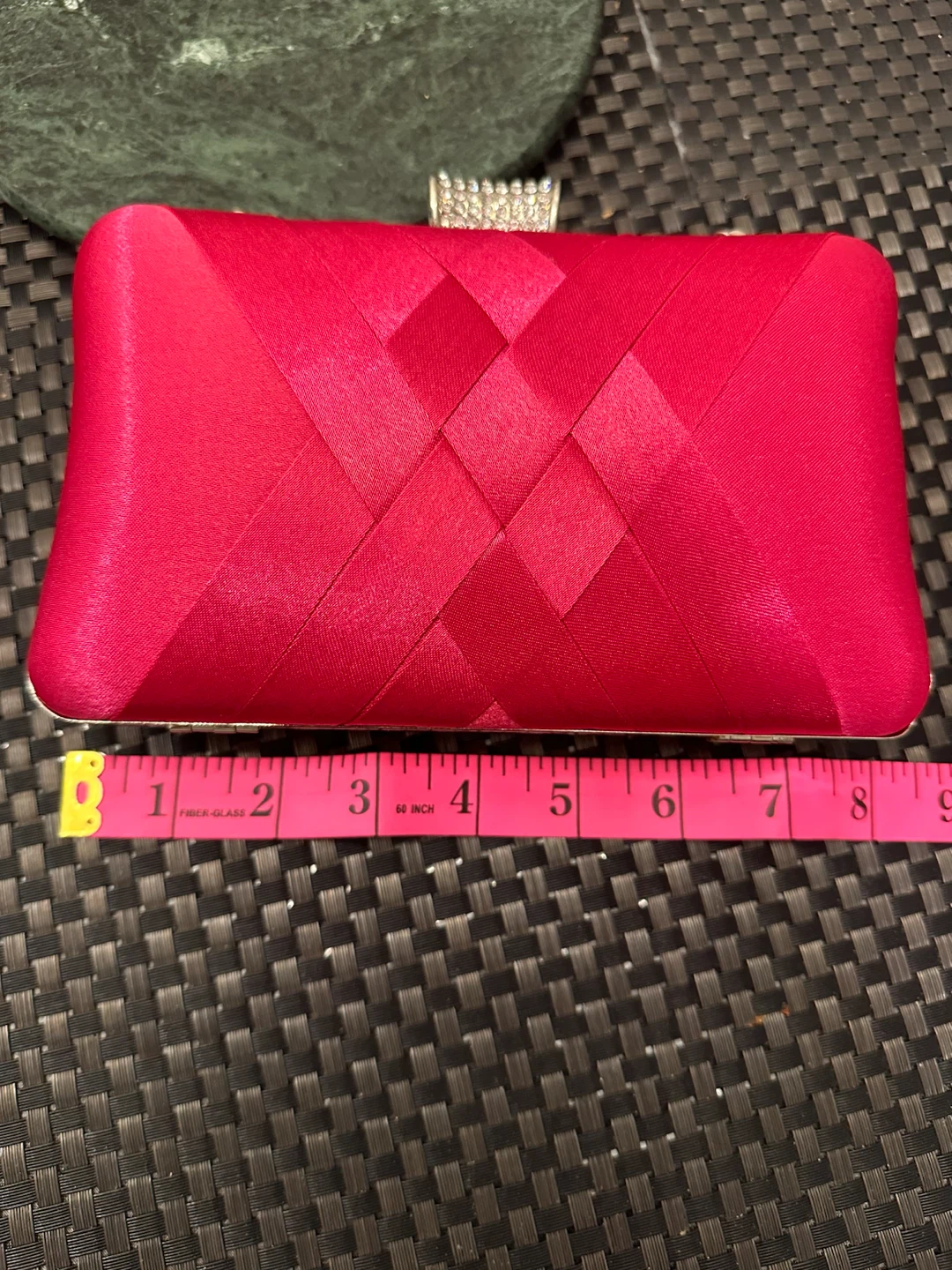 Brand new Pink Clutch Purse with Rhinestone Clasp - photo 2