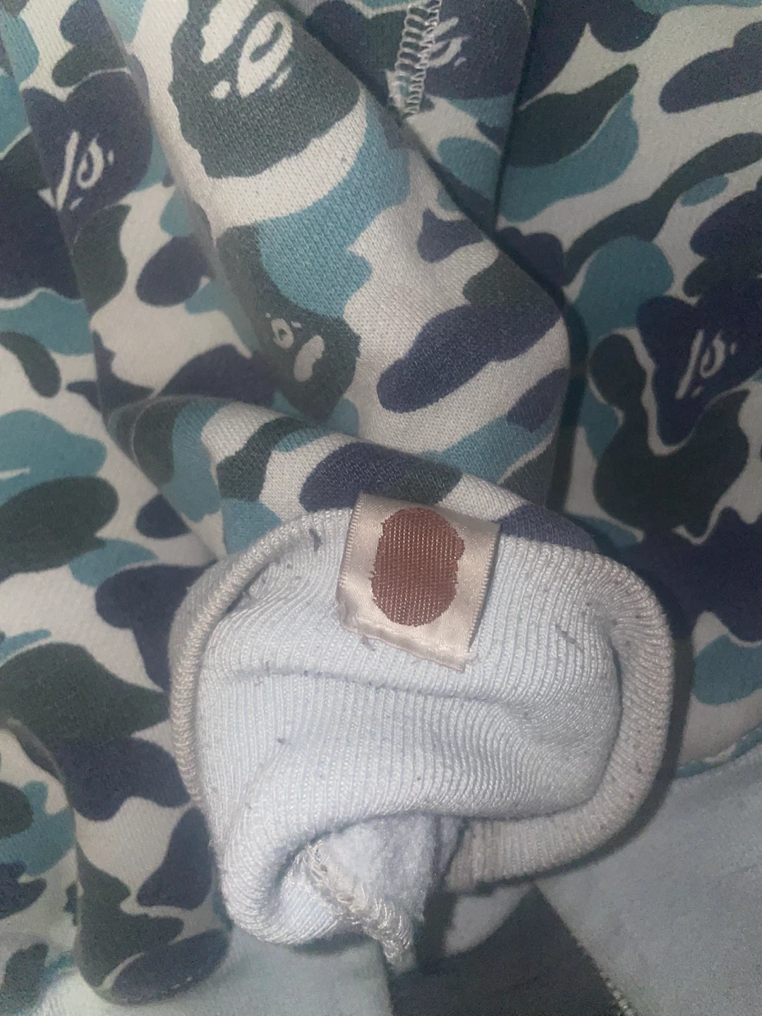 BAPE Camo Shark Hoodie - photo 4