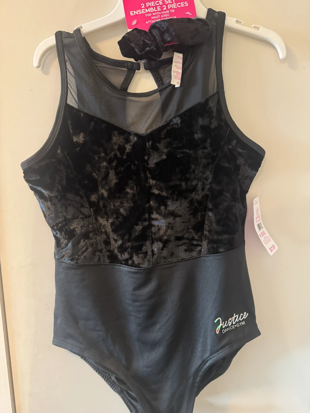 Justice Velour Bodysuit L/G (12/14) - photo 3