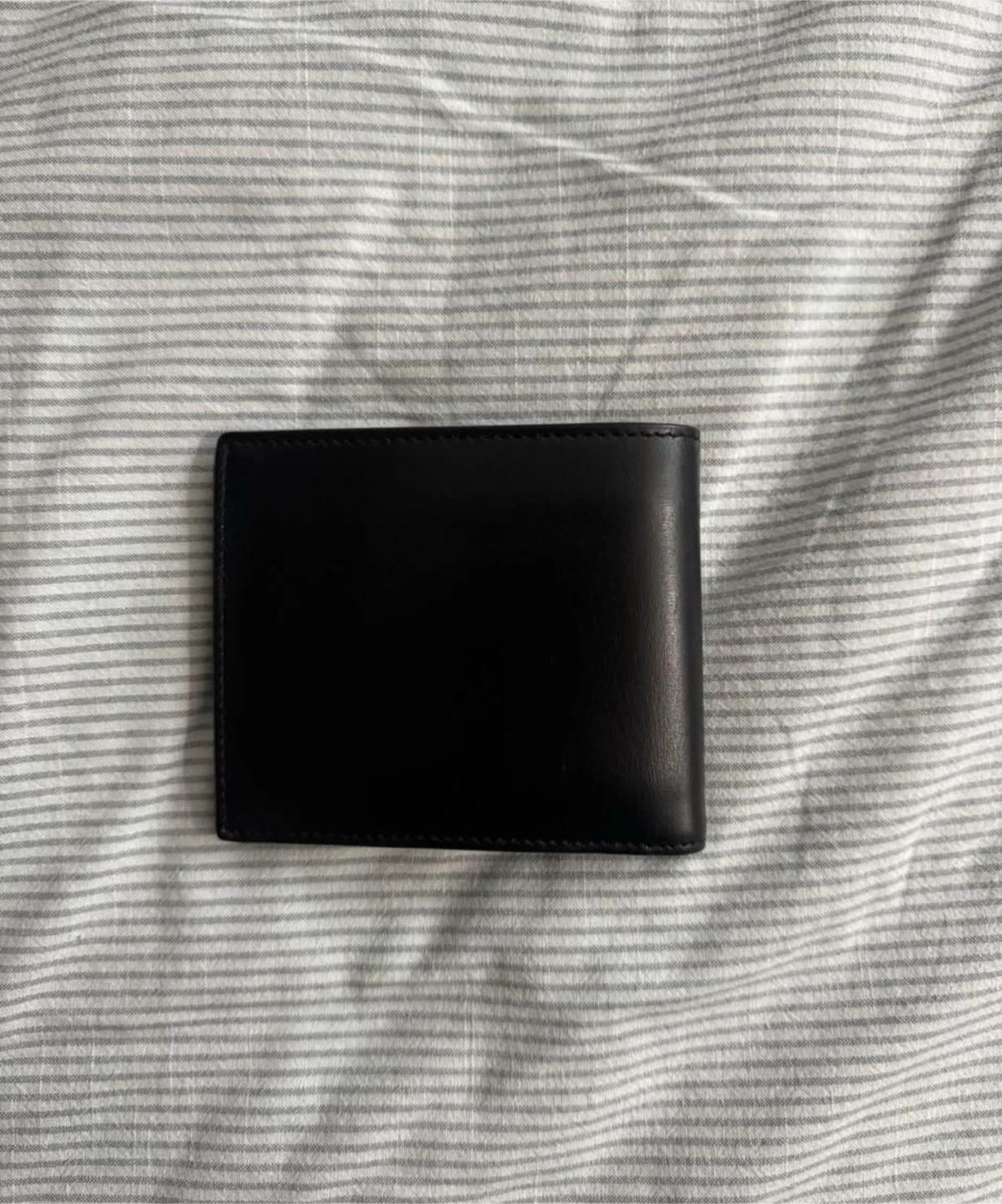 Saint Laurent Black Leather Bifold Wallet - photo 3