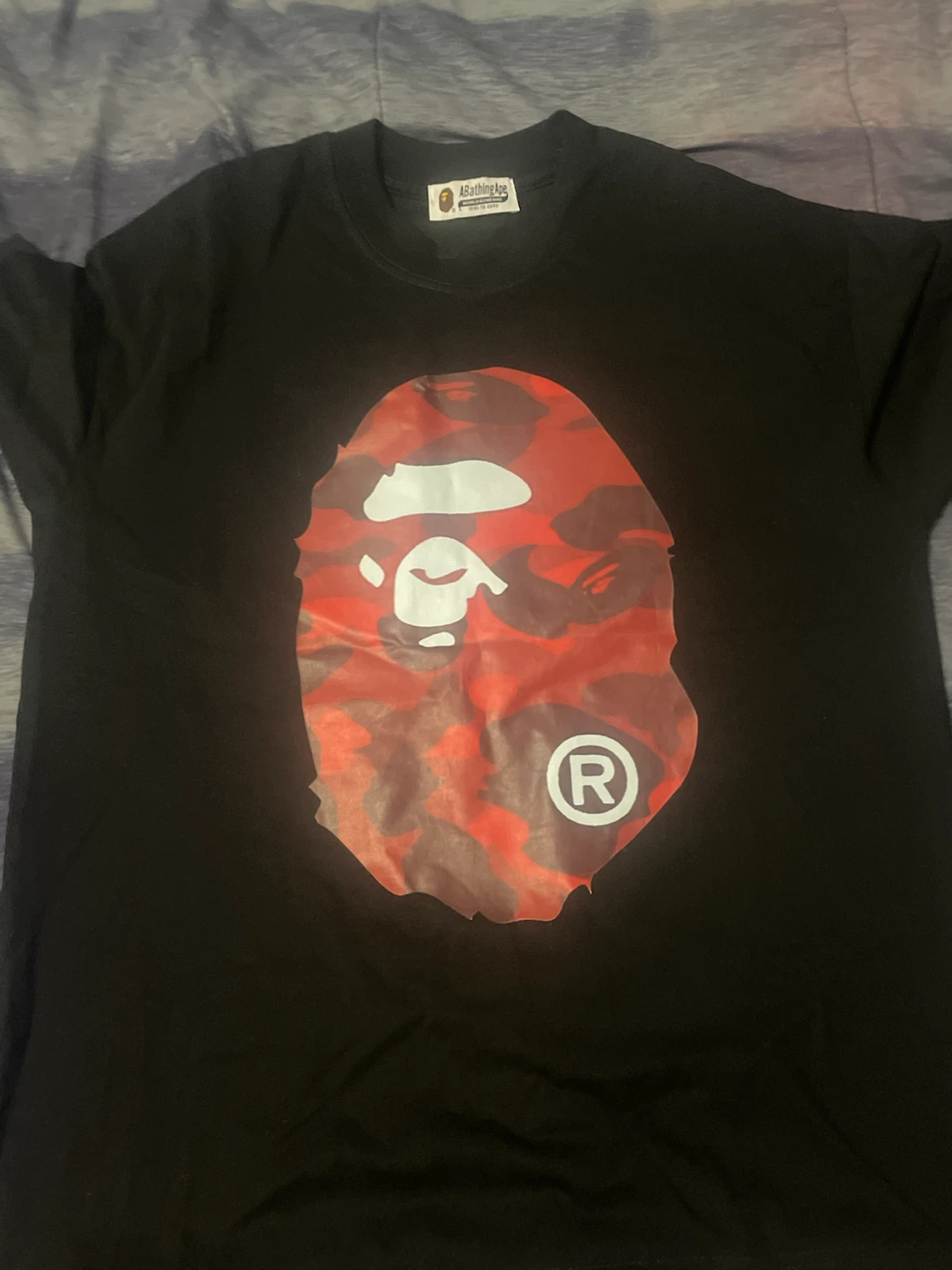 A Bathing Ape BAPE Camo Ape Head T-Shirt
