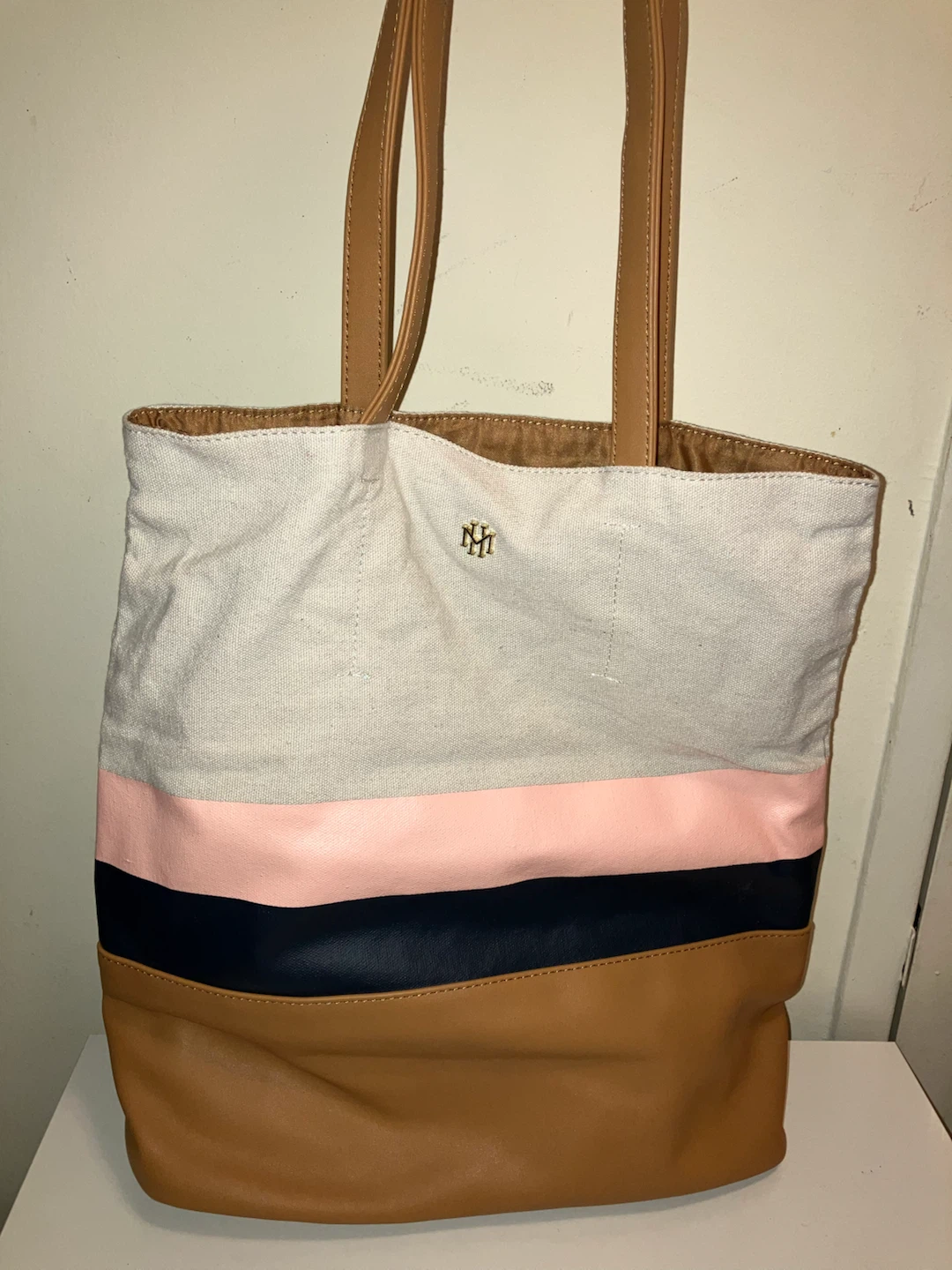 Mark & Hall Striped Tote Bag