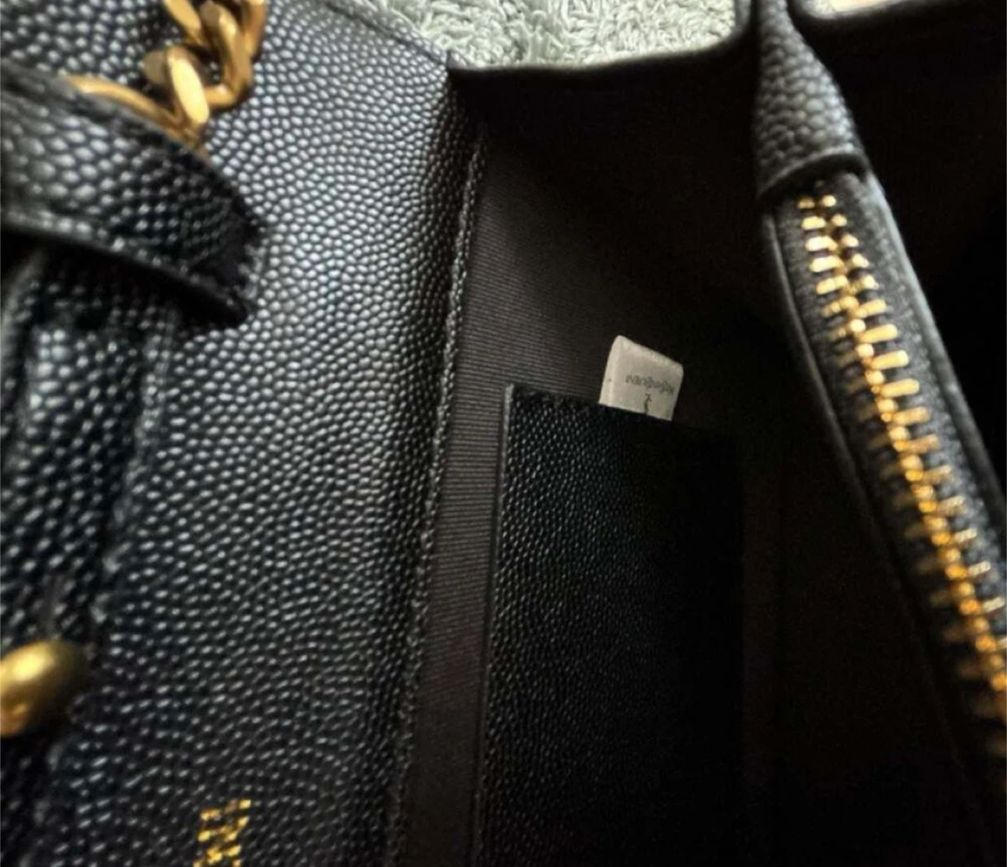 Saint Laurent Cassandre Chain Wallet - photo 5