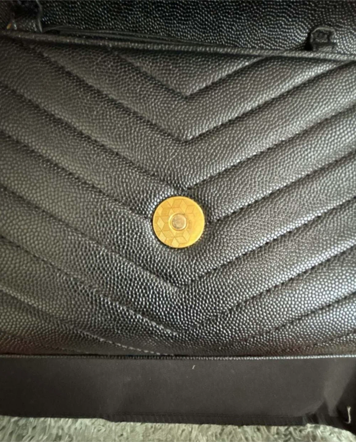 Saint Laurent Cassandre Chain Wallet - photo 3