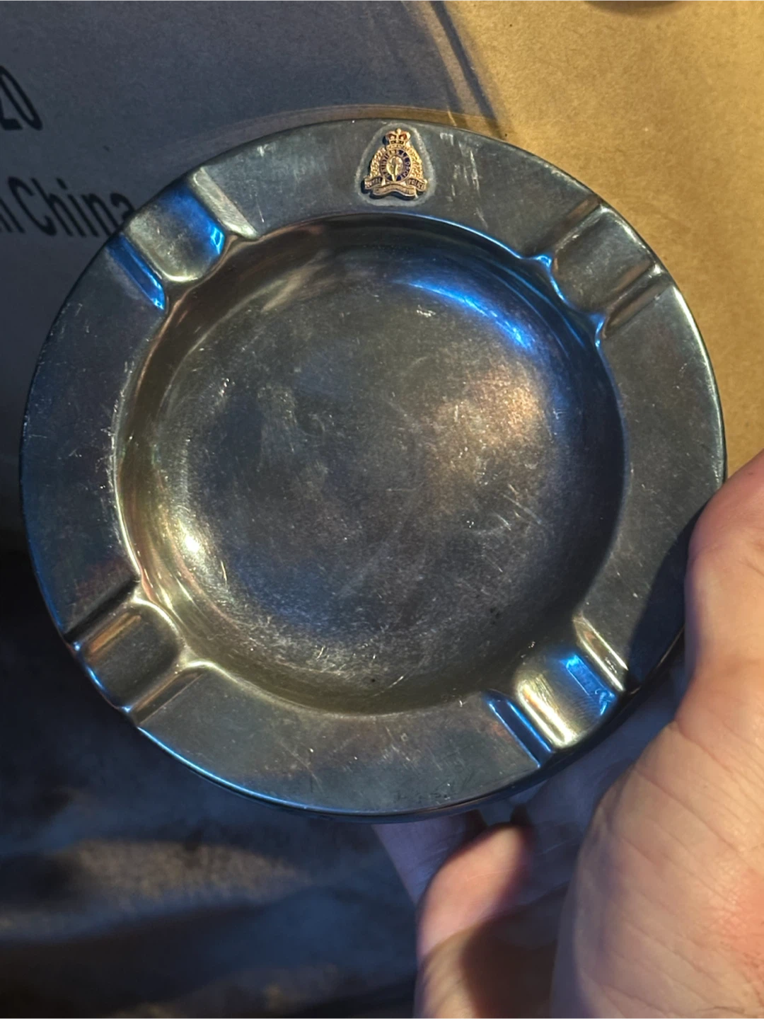 1970s RCMP Ashtray Made in Canada