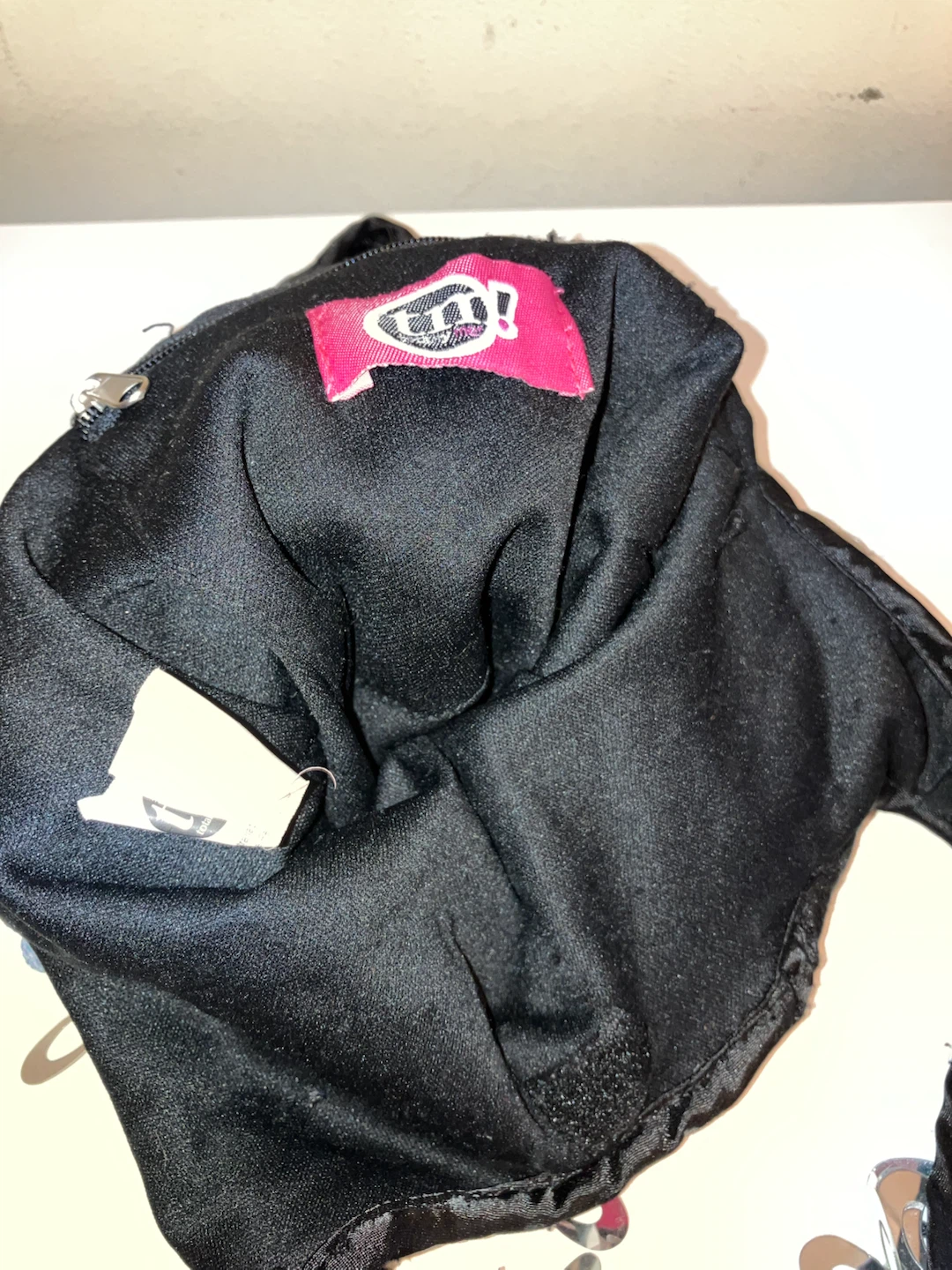 Black Beaded Drawstring Bag - photo 3