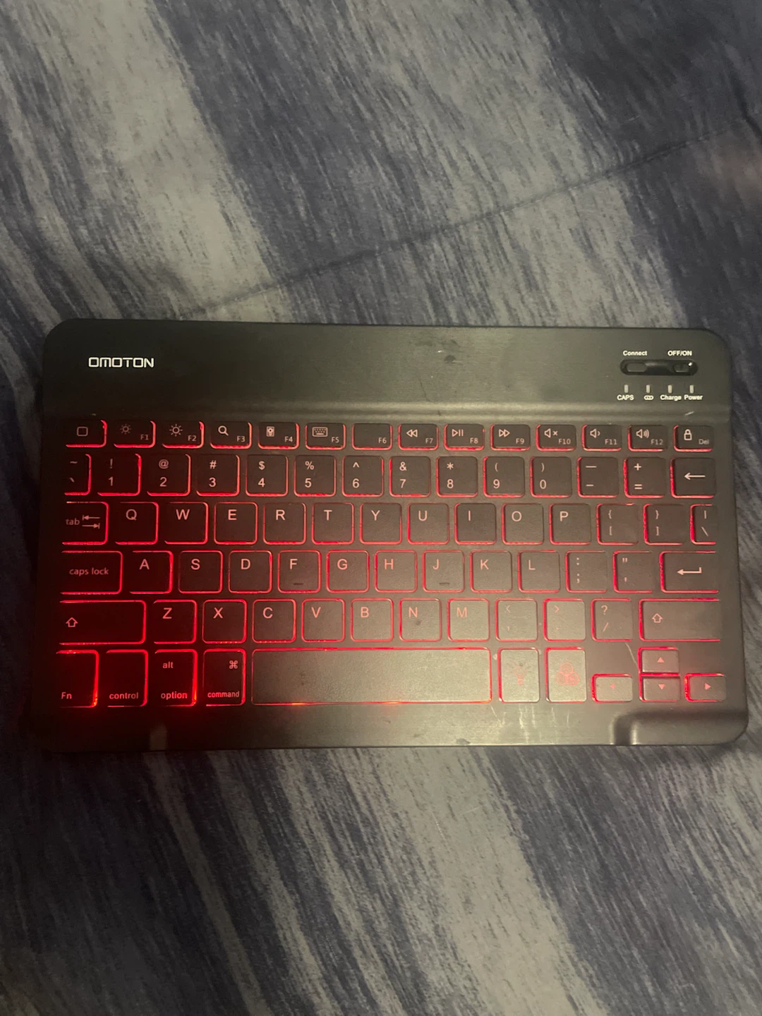 OMOTON Wireless Keyboard with Backlight