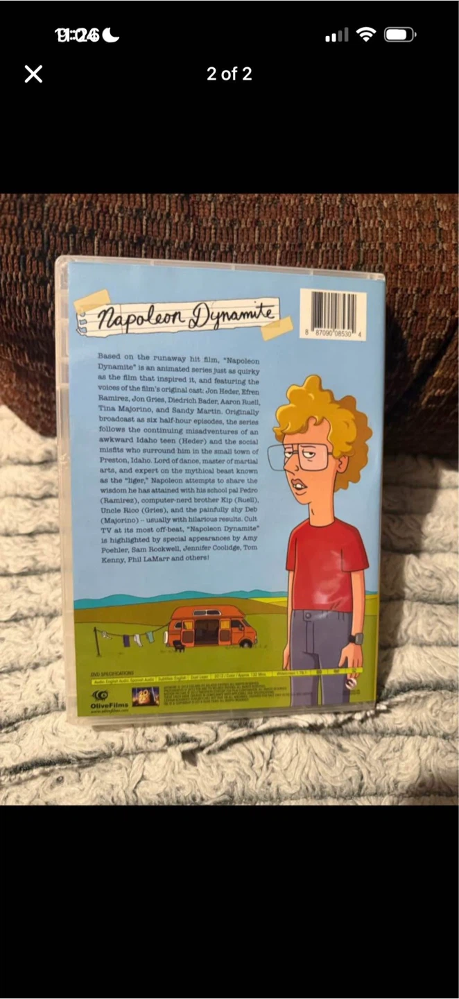 Napoleon Dynamite The Complete Animated Series DVD - photo 2