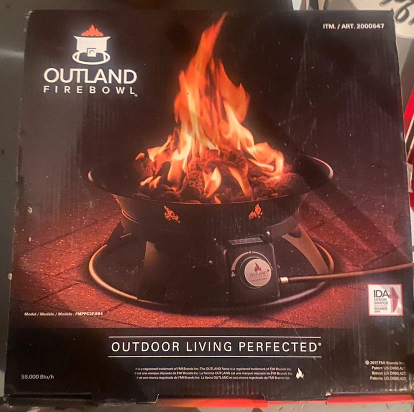 Outland Firebowl 893 Portable Propane Fire Pit