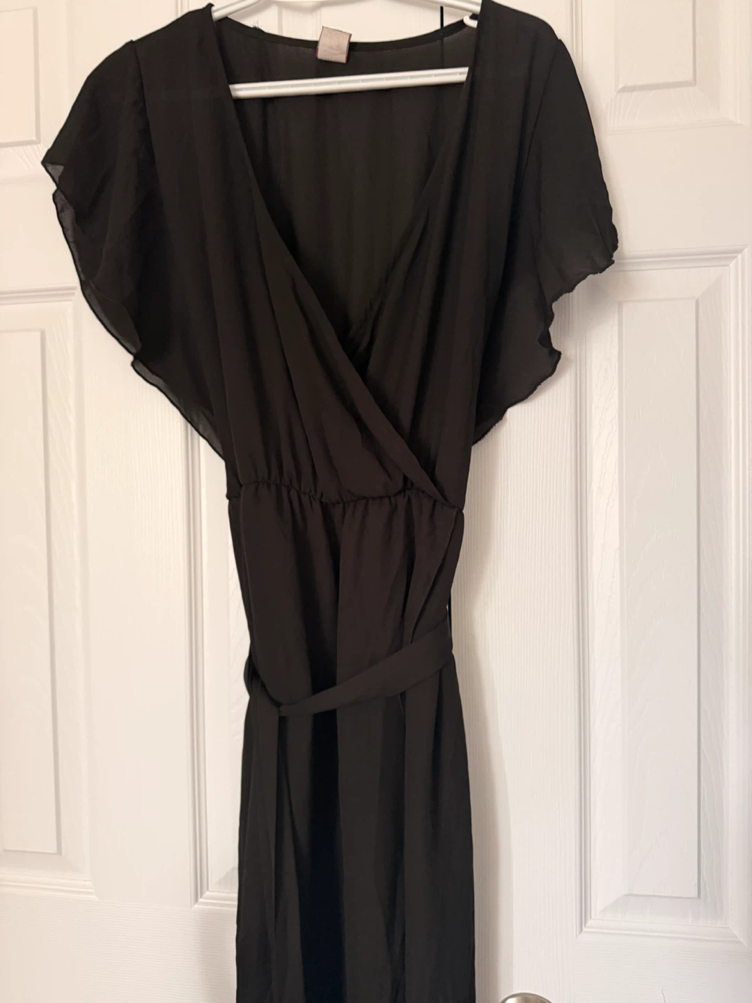 Black Wrap Dress size small