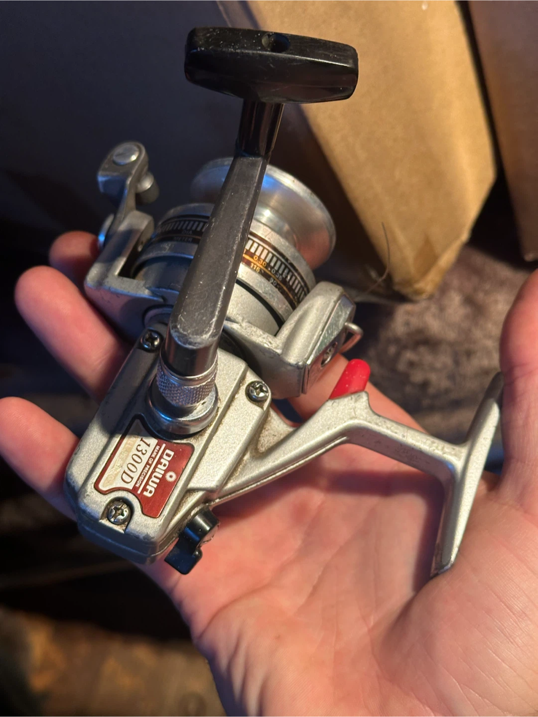 Vintage Daiwa 1300D Japan Built Silver Series - photo 2