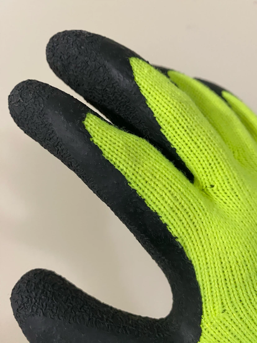 Work Gloves –  Hi-Vis Latex-Coated  – Size M/L – Good Condition - photo 5