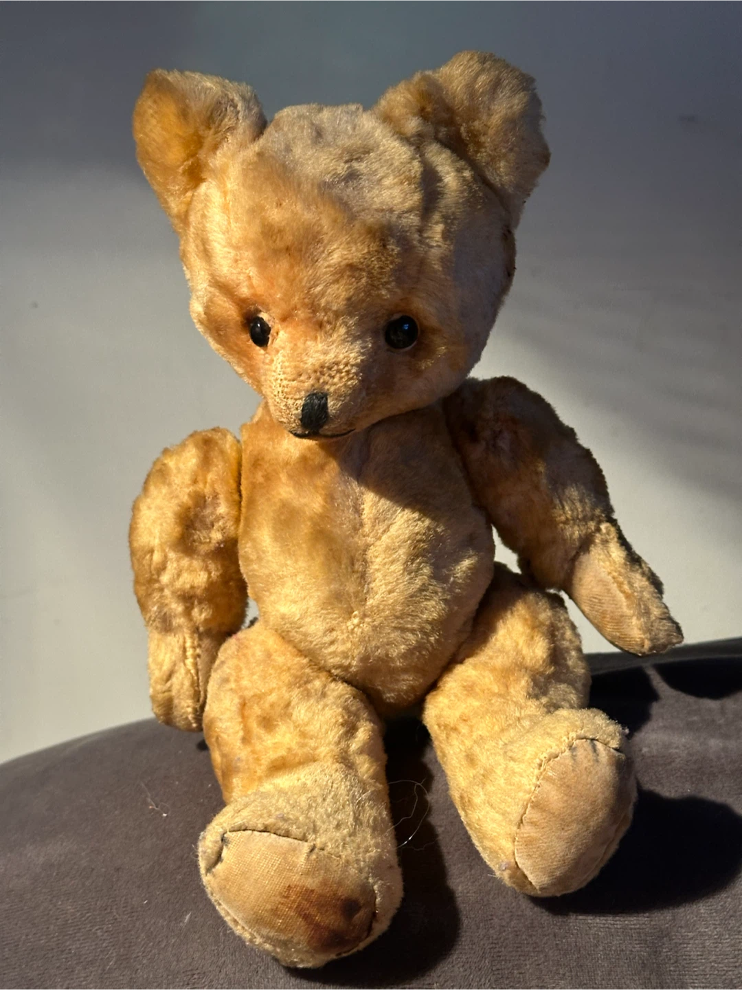 Vintage 1950s Chiltern Hugmee 11" Mohair Bear
