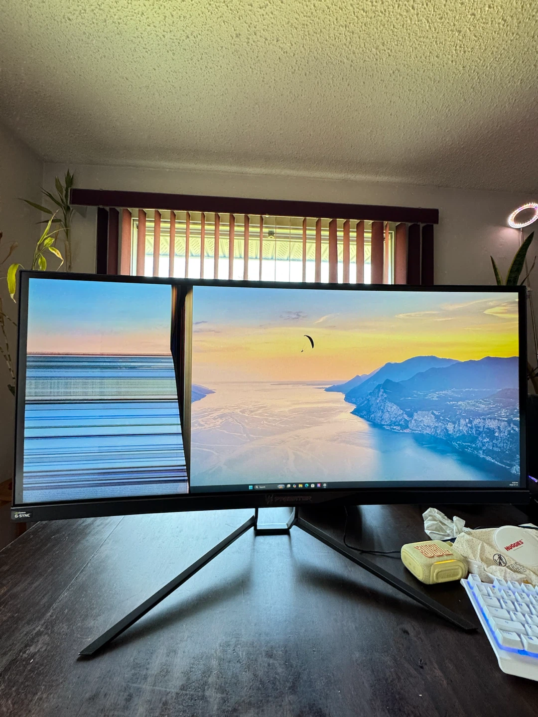 “Broken” Predator X34 bmiphz Curved Monitor - photo 2