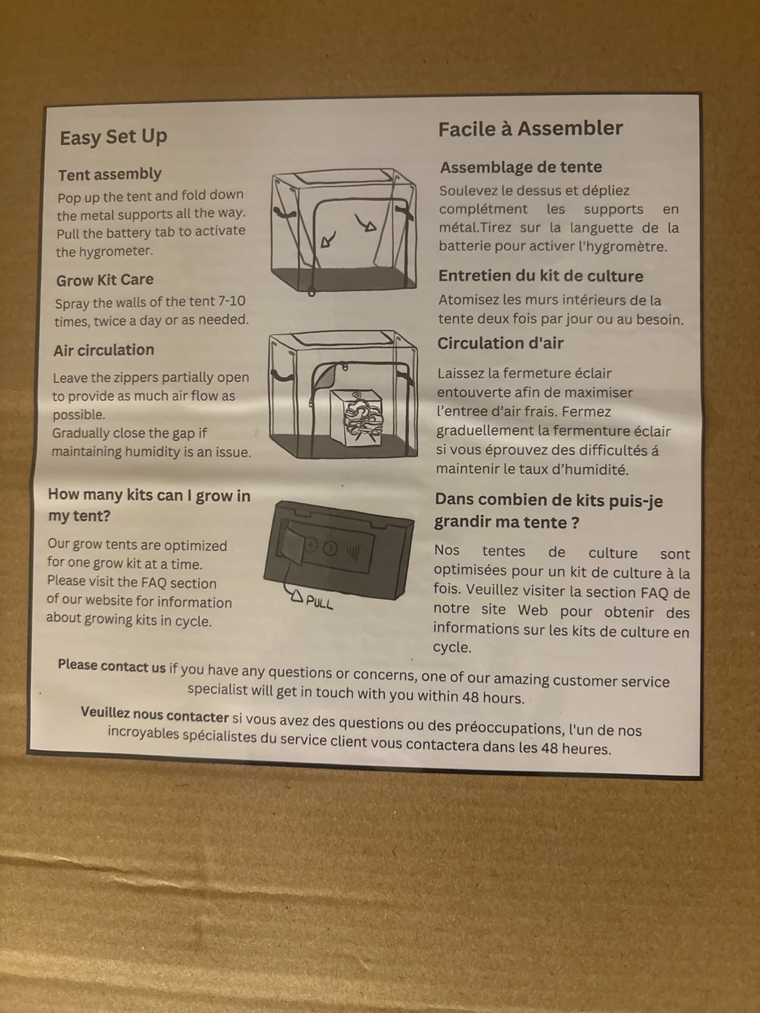 Mini Mushroom Farms Grow Tent Kit - photo 2