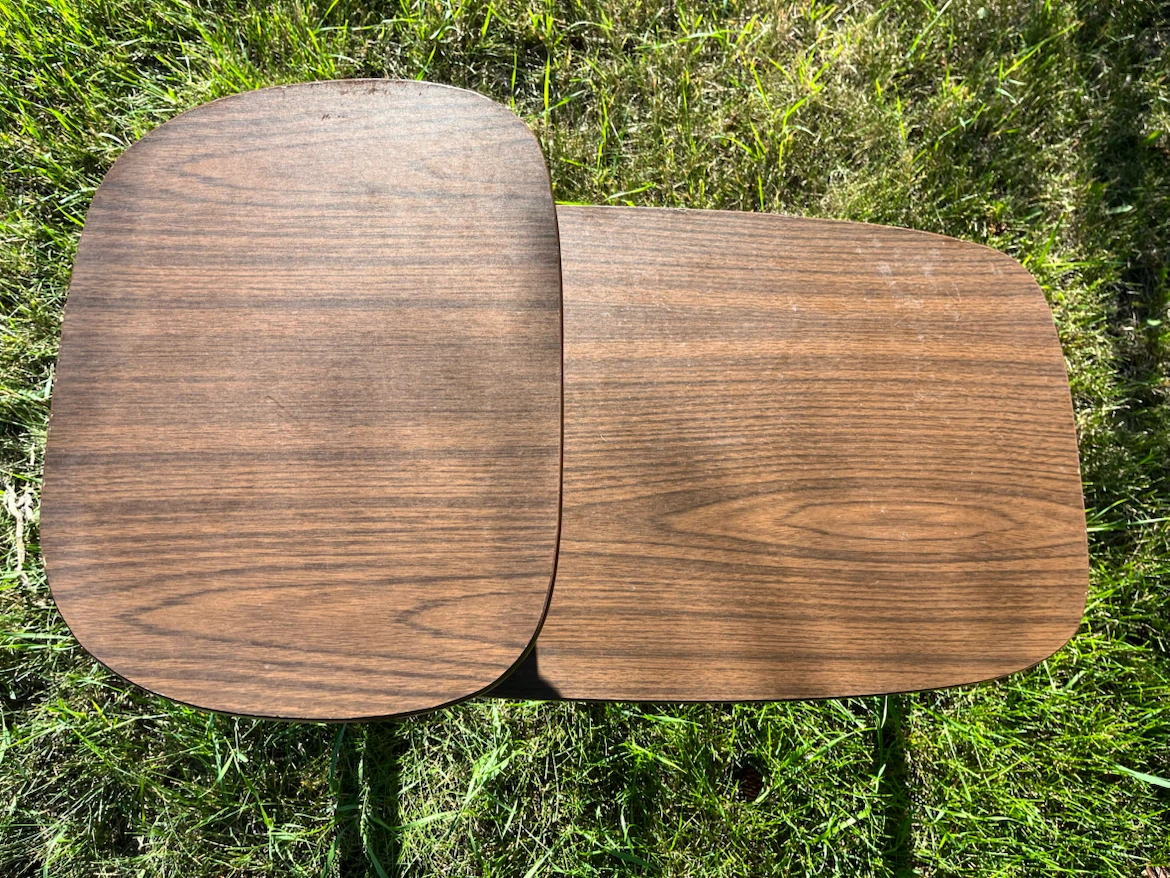 Mid-Century Midern Two-Tier Side Table, Genuine Article - photo 4
