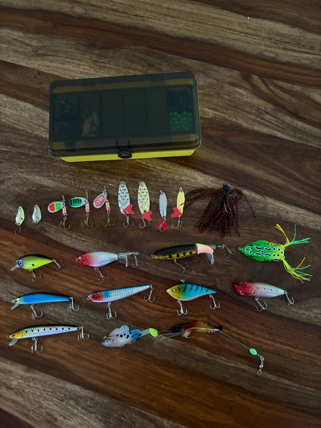Fishing Lure Tackle Box Set